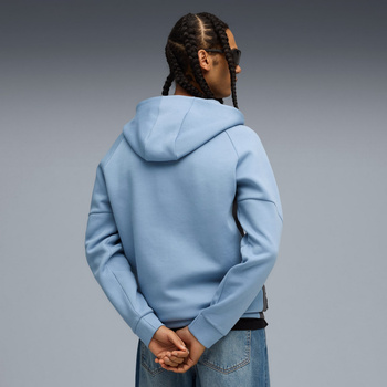 Bluza z kapturem męska Puma PUMATECH FULL-ZIP DK niebieska 62967434