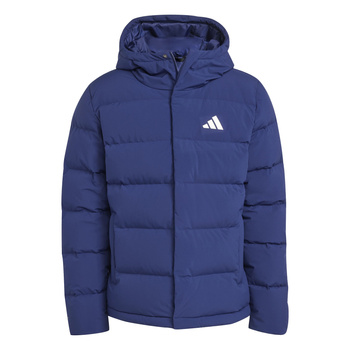Kurtka puchowa męska adidas HELIONIC niebieska JX0581