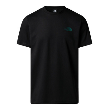 Koszulka męska The North Face BOX NSE TAILGRID INFILL czarna NF0A8C4U943