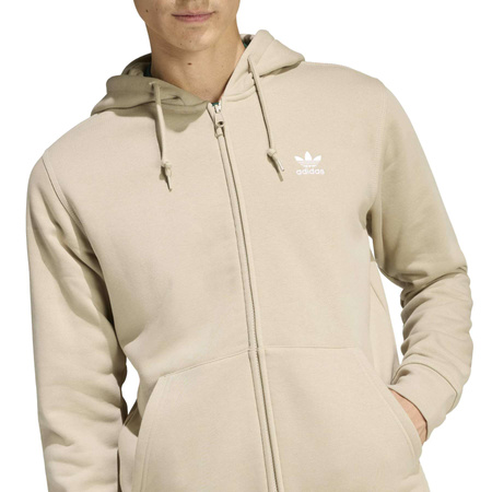Bluza z kapturem męska adidas ESSENTIALS beżowa KE1186