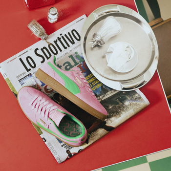Buty sportowe damskie Puma PALERMO różowe 39754901