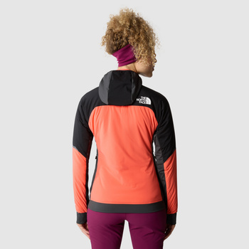 Kurtka narciarska damska The North Face DAWN TURN HYBRID VENTRIX pomarańczowa NF0A7Z91O13