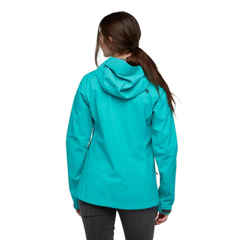 Kurtka przeciwdeszczowa damska Black Diamond HIGHLINE STRETCH SHELL niebieska AP7450014050