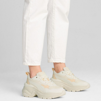 Buty sportowe damskie Puma CILIA WEDGE beżowe 39391511