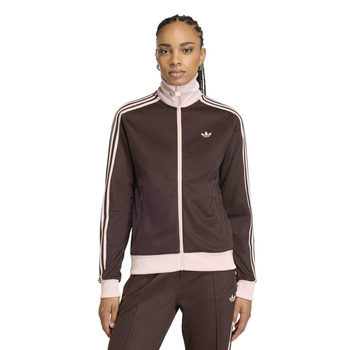 Bluza dresowa damska adidas CLASSIC brązowa KD3742