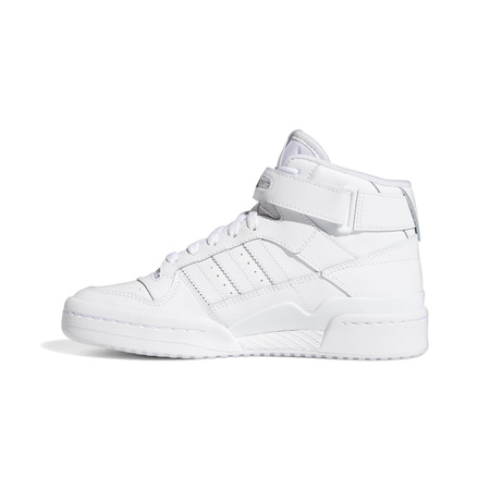 Buty sportowe dziecięce adidas Forum Mid J białe FZ2086