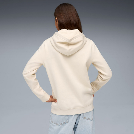 Bluza z kapturem dziewczęca Puma ESS SCRIPT FL beżowa 68872887