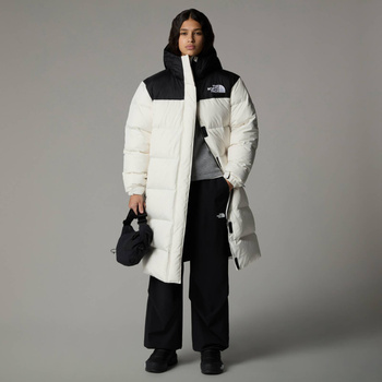 Kurtka z kapturem damska The North Face NUPTSE biała NF0A832KROU