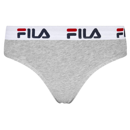 Majtki damskie Fila BRIEF 1-PACK szare FU6043-400