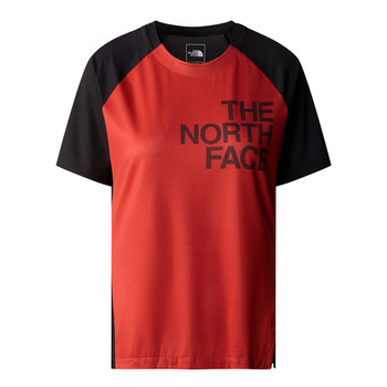 Koszulka damska The North Face TRAILIAMMER S/S czerwona NF0A87TZWIM