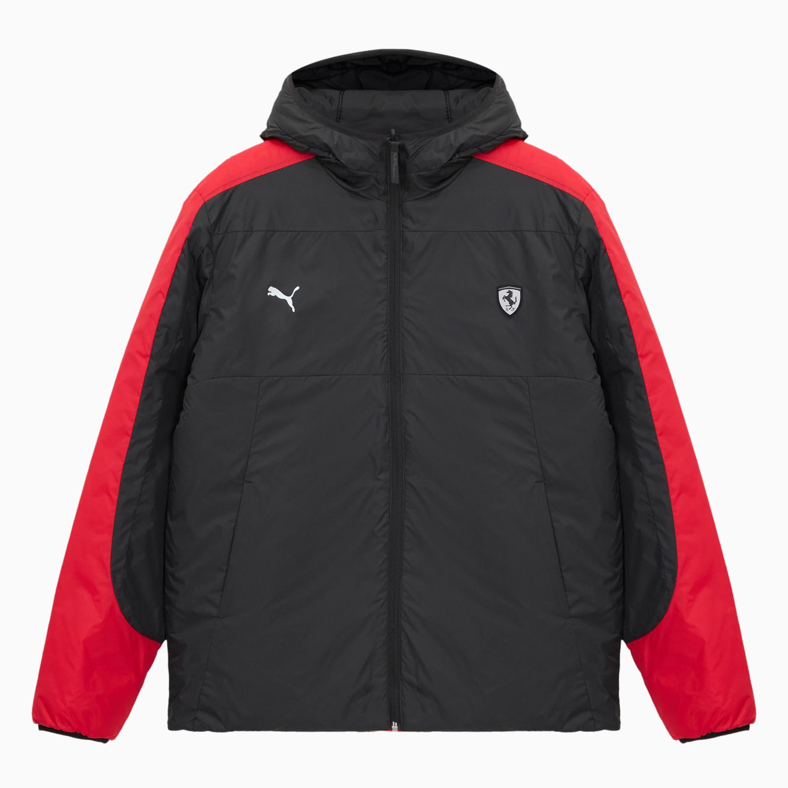 Kurtka męska Puma FERRARI STYLE REVERSIBLE PADDED czarna 62709301 -  Sportroom.pl