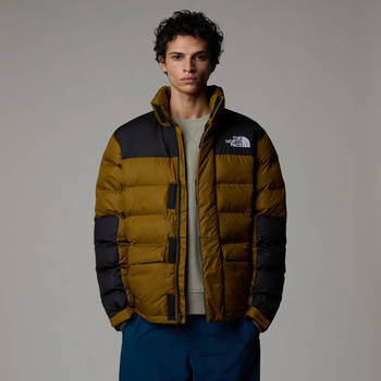 Kurtka puchowa męska The North Face LIMBARA brązowa NF0A89EG1OB