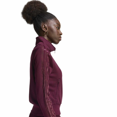 Bluza dresowa damska adidas FIREBIRD bordowa KC6451