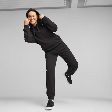 Spodnie dresowe damskie Puma HER HIGH-WAIST TR czarne 67600601