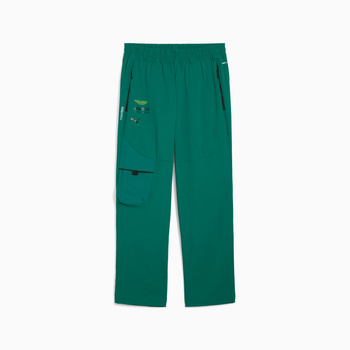 Spodnie dresowe męskie Puma AMF1 LIFESTYLE PUMATECH zielone 63444504