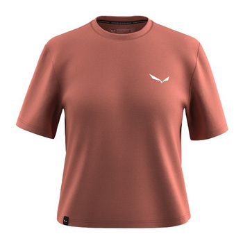 Koszulka damska Salewa EAGLE SUNSET LOOSE różowa 00-0000029107_1980