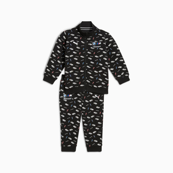 Komplet dresowy dziecięcy Puma BMW MMS TODDLER AOP czarny 62752501