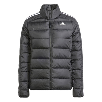 Kurtka damska adidas ESSENTIALS 3-STRIPES LIGHT DOWN czarna HZ5726