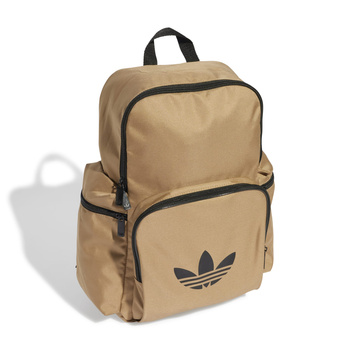 Plecak miejski unisex adidas ADICOLOR brązowy JX0238