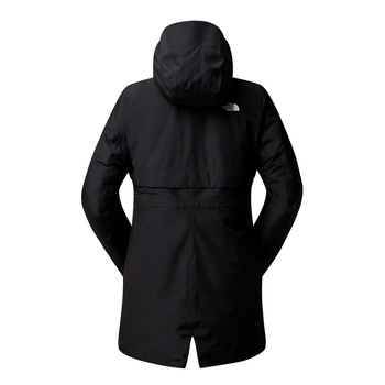 Parka z kapturem damska The North Face HIKESTELLER INSULATED czarna NF0A8DYWKX7