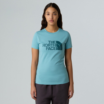 Koszulka damska The North Face S/S EASY niebieska NF0A8A6DDOU