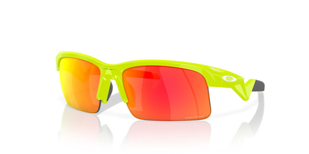 Okulary przeciwsłoneczne dziecięce Oakley CAPACITOR zielone OJ9013-04