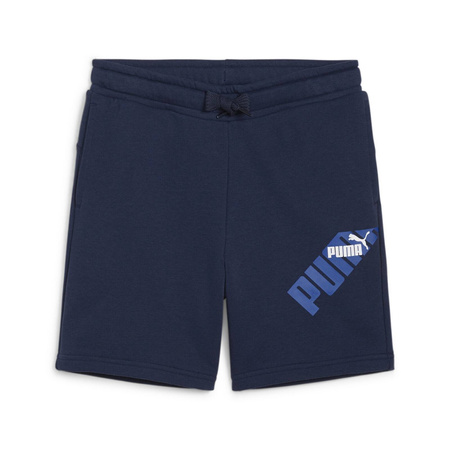 Spodenki chłopięce Puma POWER GRAPHIC TR granatowe 67925314