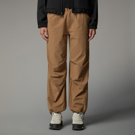 Spodnie damskie The North Face WOVEN brązowe NF0A89H16IH