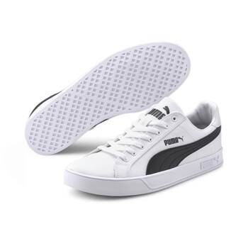 Buty sportowe męskie Puma SMASH VULC CANVAS białe 37475401