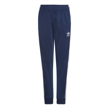 Spodnie dresowe chłopięce adidas ADICOLOR SST granatowe HK0323