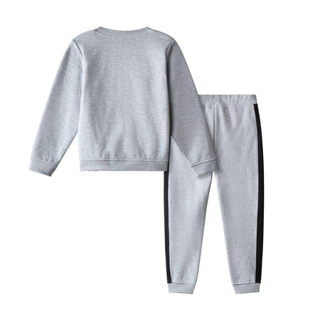 Komplet dziecięcy bluza i spodnie dresowe The North Face TECH CREW szary NF0A84N3DYX