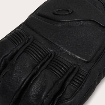 Rękawiczki zimowe męskie Oakley PEAK LEATHER czarne FOS901654-02E