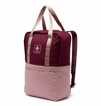 Plecak miejski unisex Columbia TRAIL TRAVELER 18 L bordowy 2094491624