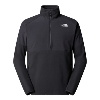 Polar męski The North Face GLACIER 1/2 ZIP czarny NF0A89JHU8M