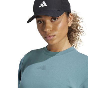 Bluza treningowa damska adidas D4T turkusowa JW3395