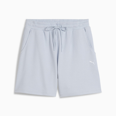 Spodenki damskie Puma HER HIGH-WAIST 5 niebieskie 68506247