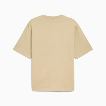 Koszulka męska Puma WARDROBE ESS BOXY beżowa 62964583