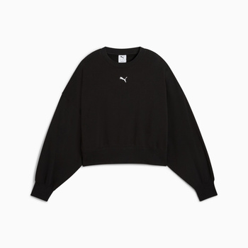 Bluza damska Puma WARDROBE ESS OVER-OVERSIZED TR czarna 62974801