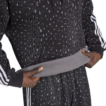 Bluza z kapturem męska adidas LEO czarna JV7561