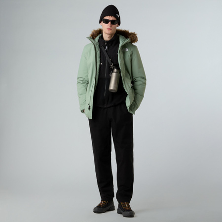 Kurtka z kapturem męska The North Face ZANECK zielona NF0A4M8HBQ1