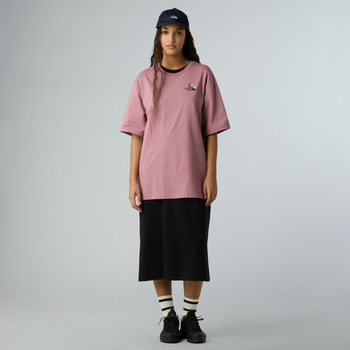 Koszulka unisex The North Face FLOWER DOME RELAXED różowa NF0A8EGXHCS