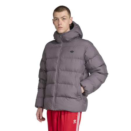 Kurtka puchowa męska adidas COMMERCIAL szara JX4122