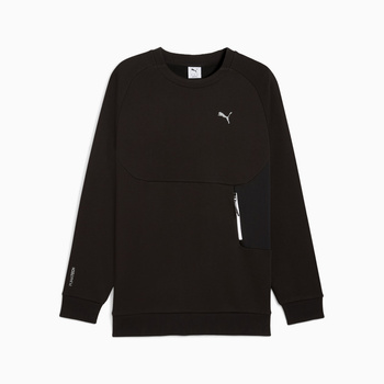 Bluza męska Puma PUMATECH RELAXED CREW FL czarna 63343601