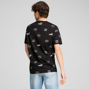 Koszulka męska Puma POWER AOP czarna 68173901