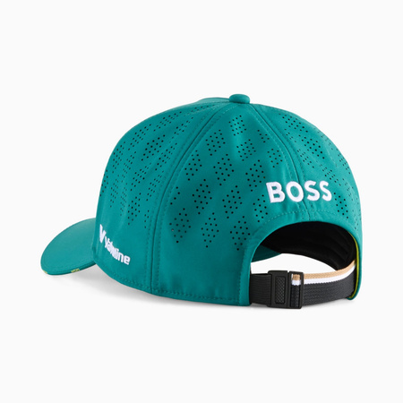 Czapka z daszkiem unisex Puma AMF1 REPLICA TEAM BB zielona 02691401