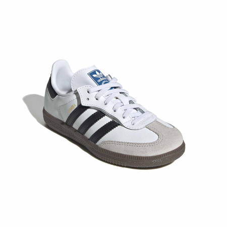 Buty sportowe dziecięce adidas SAMBA OG białe JQ6391