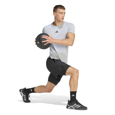 Koszulka treningowa męska adidas D4T szara KA7287