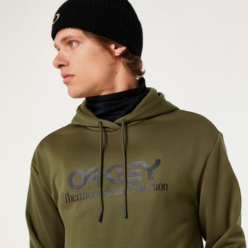 Bluza z kapturem męska Oakley RIDER LONG 2.0 zielona FOA402381-7CE