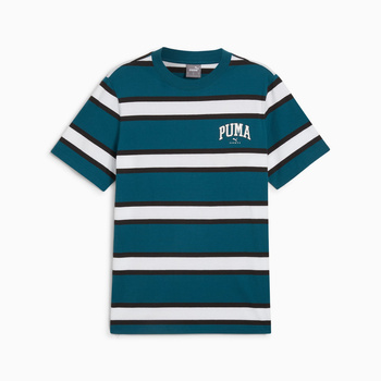 Koszulka męska Puma SQUAD STRIPE AOP zielona 68179322