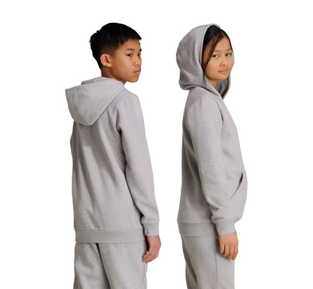 Bluza z kapturem dziecięca adidas KIDS szara IX5285